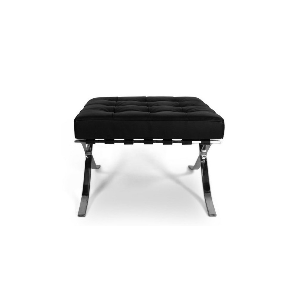 Silla Barcelona con Otomana de Piel Sintética - Imagen 3